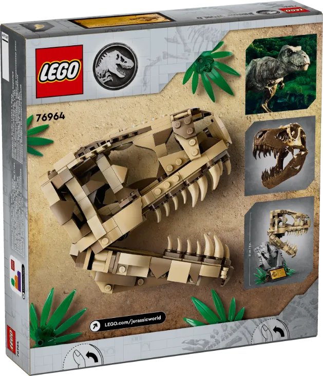 LEGO 76964 Jurassic World Dinosaur Fossils: T.Rex Skull