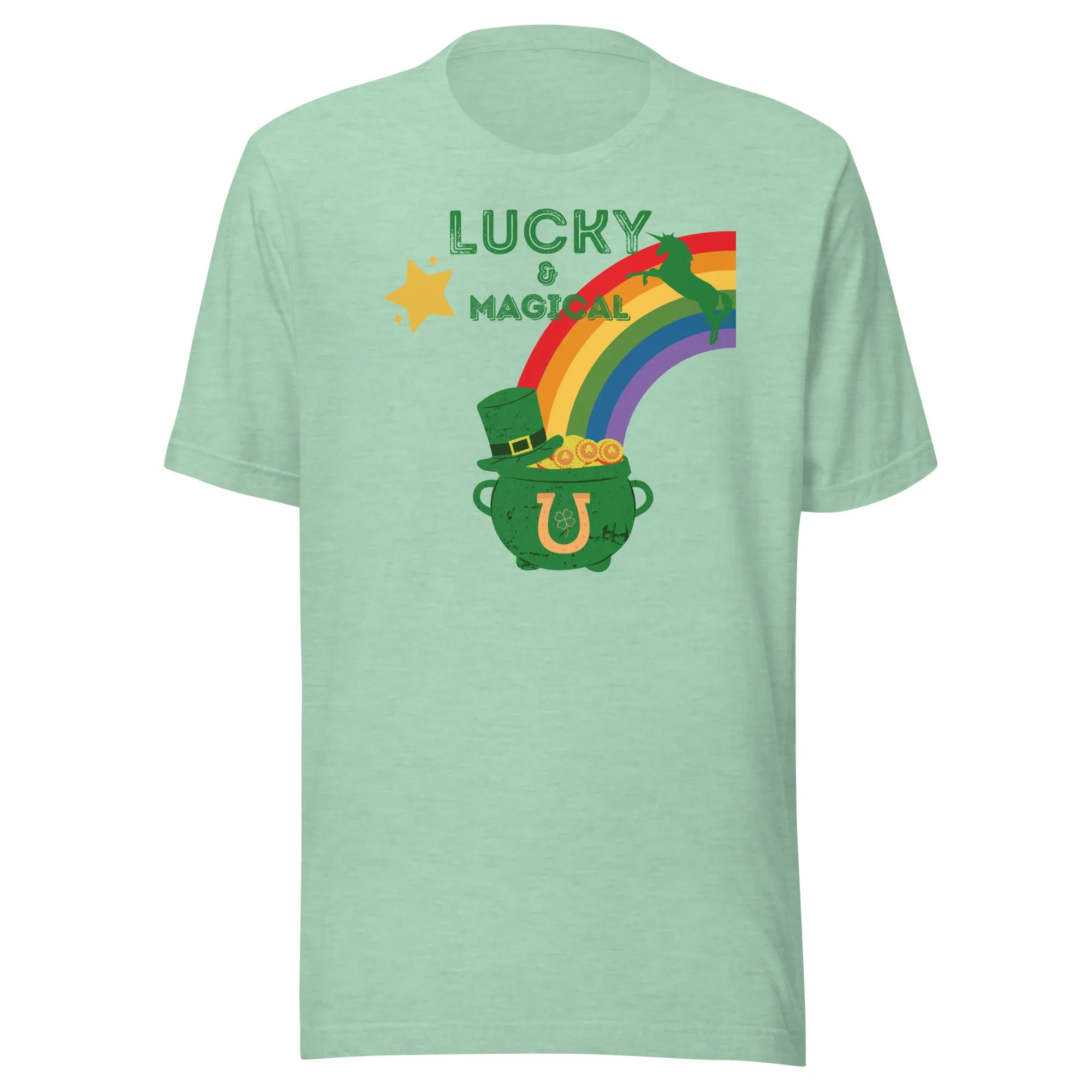 Lucky and Magical Saint Patrick Day Unisex t-shirt