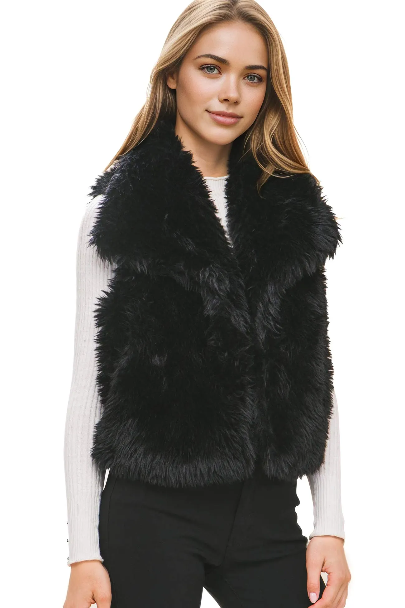 Luxe Faux Fur Vest