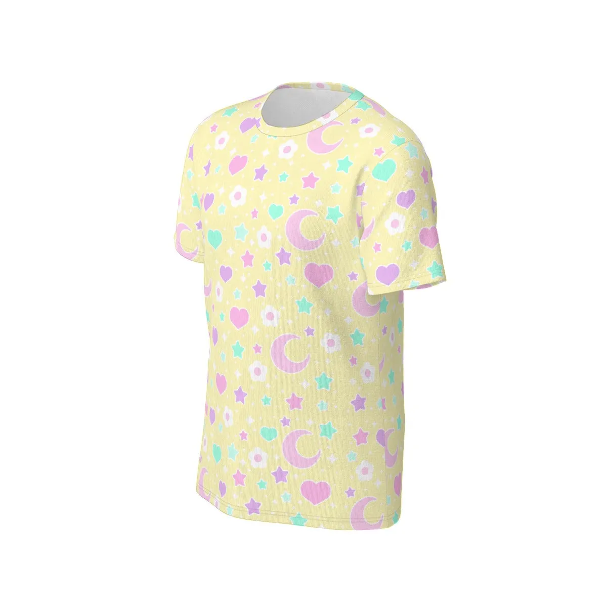 Magical Spring Unisex Cotton T-Shirt (Yellow)