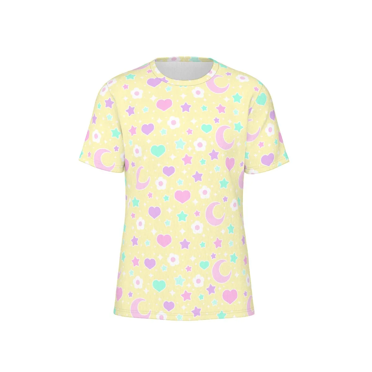 Magical Spring Unisex Cotton T-Shirt (Yellow)