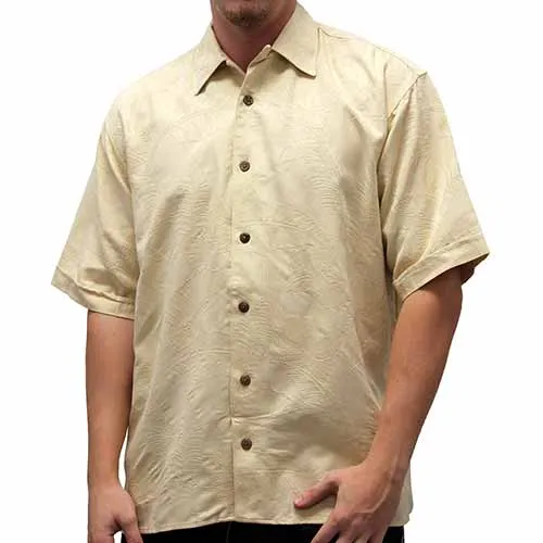 Men's Hawaiian Print Button Down Shirt 449592