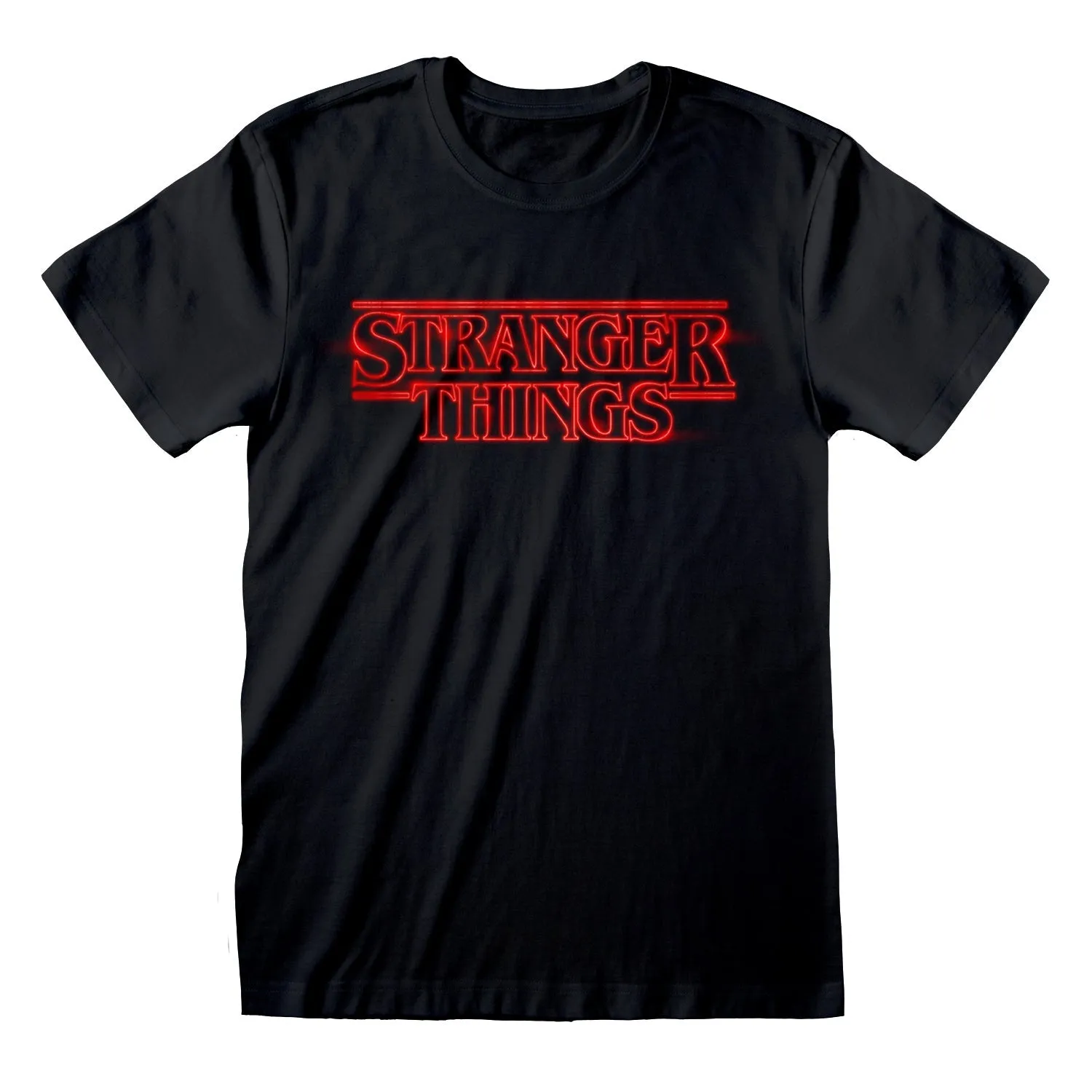 Mens Netflix Stranger Things Logo T-Shirt