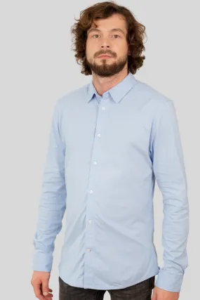 Miles Stretch Shirt - Cashmere Blue