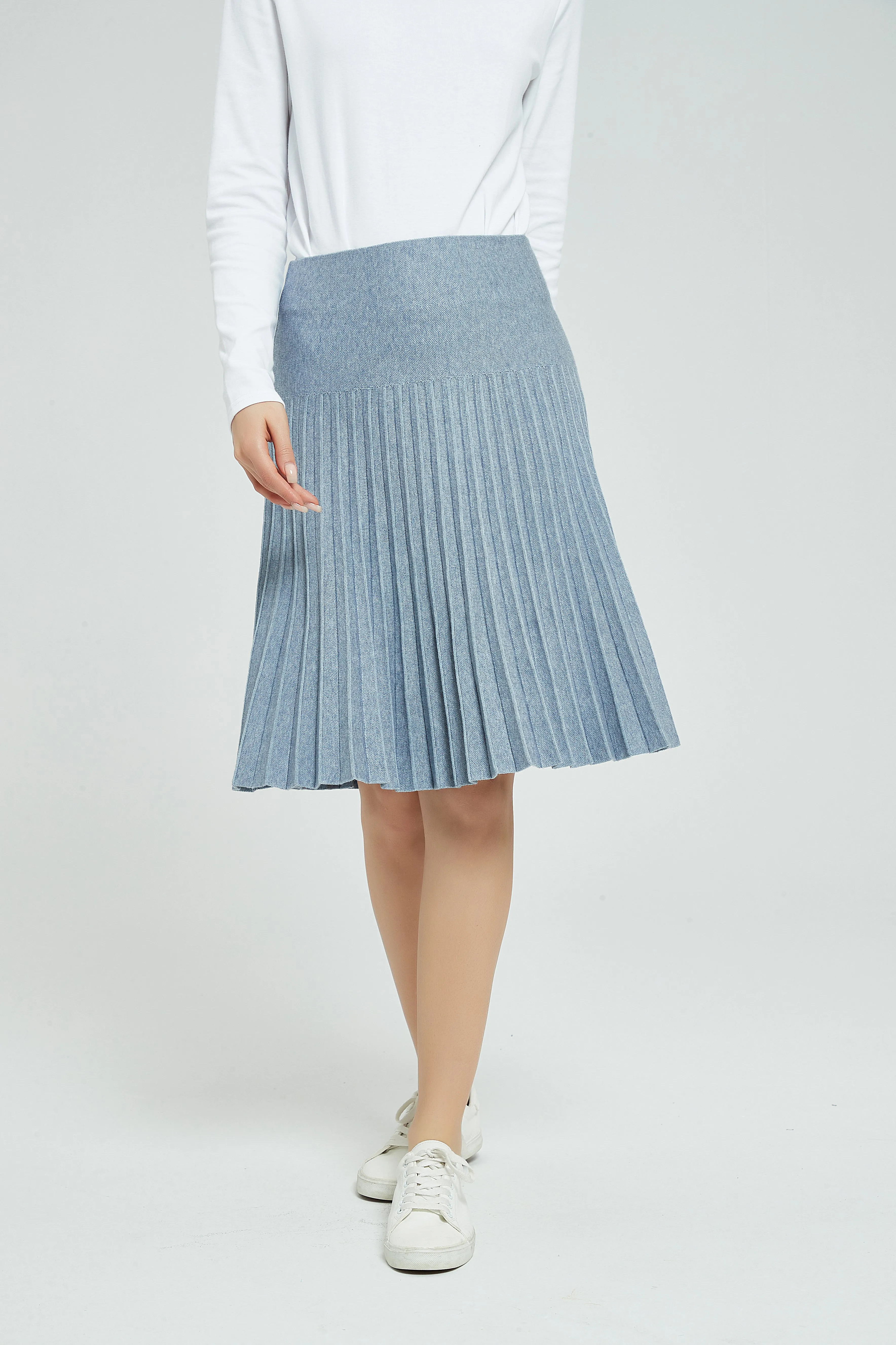 MM YEAR ROUND PLEATED - VINTAGE DENIM WASH