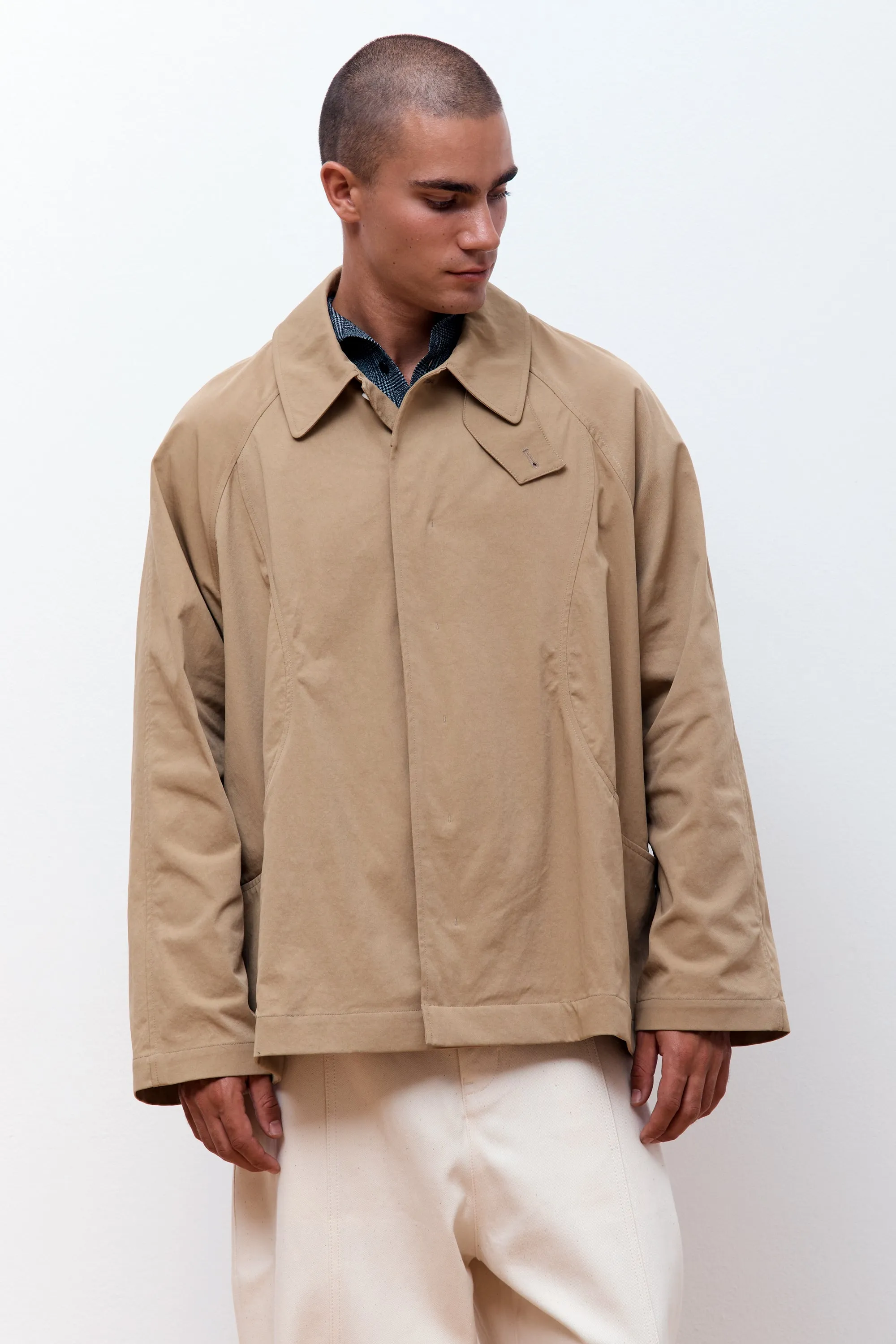 Nylon Takeshi Jacket  Sand