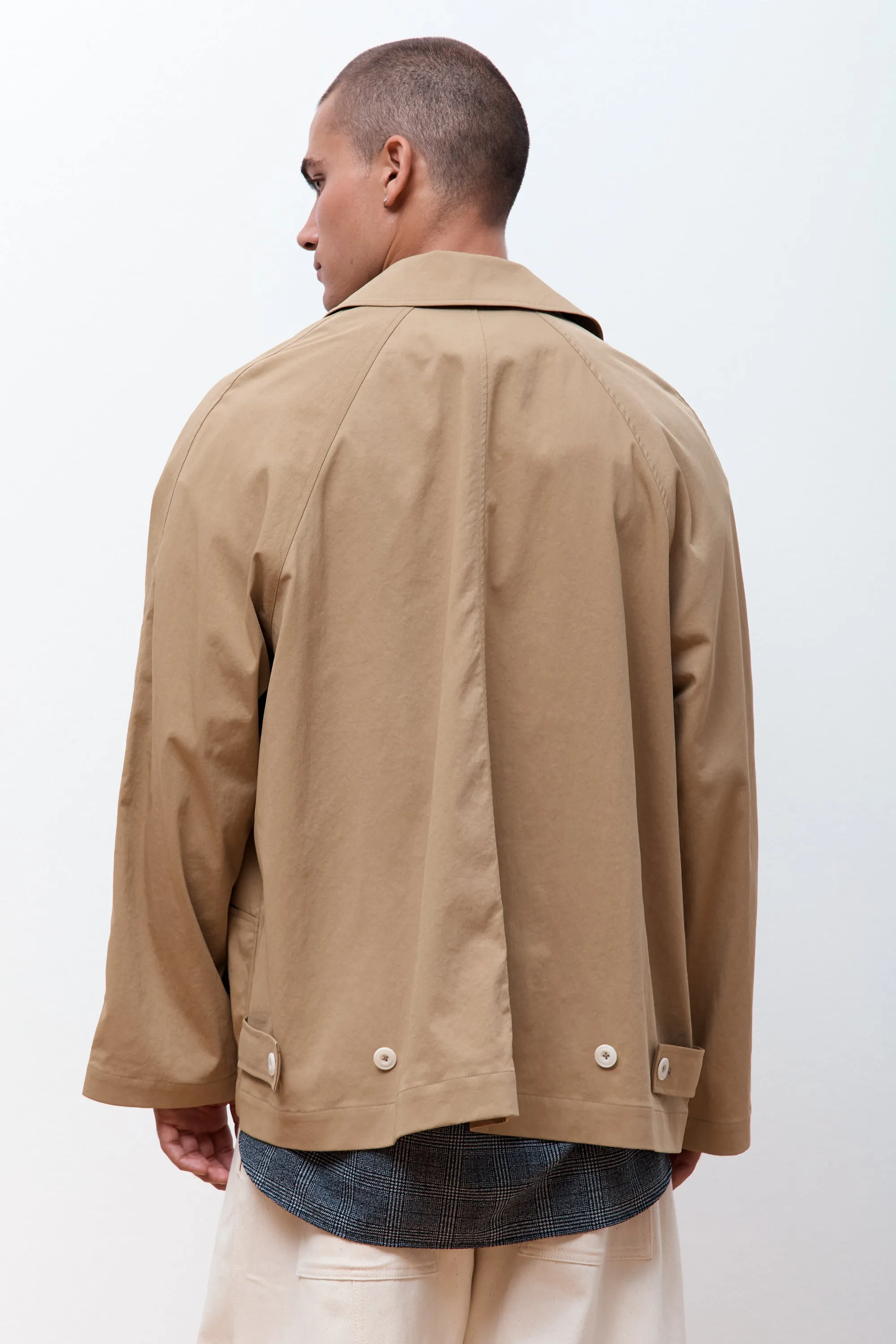 Nylon Takeshi Jacket  Sand