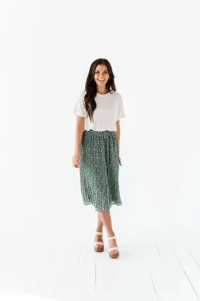 Paislee Floral Skirt - Size Small & 4X Left Left