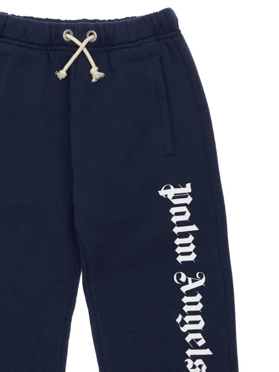 Palm Angels   Logo print cotton sweatpants 