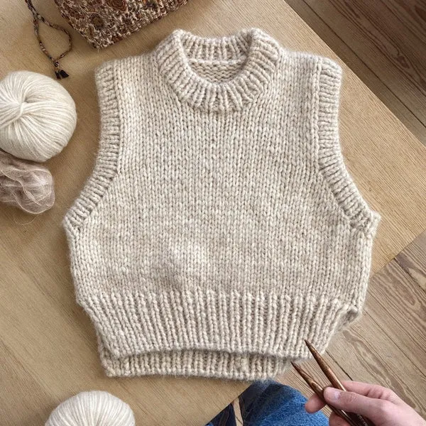 Petite Knit Holiday Slipover PROJECT