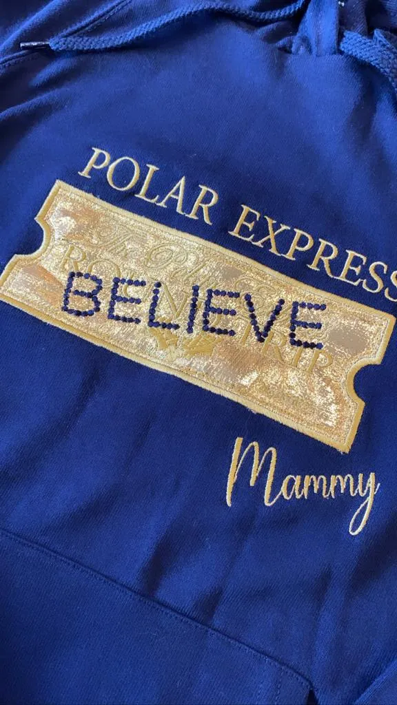 Polar express hoodies