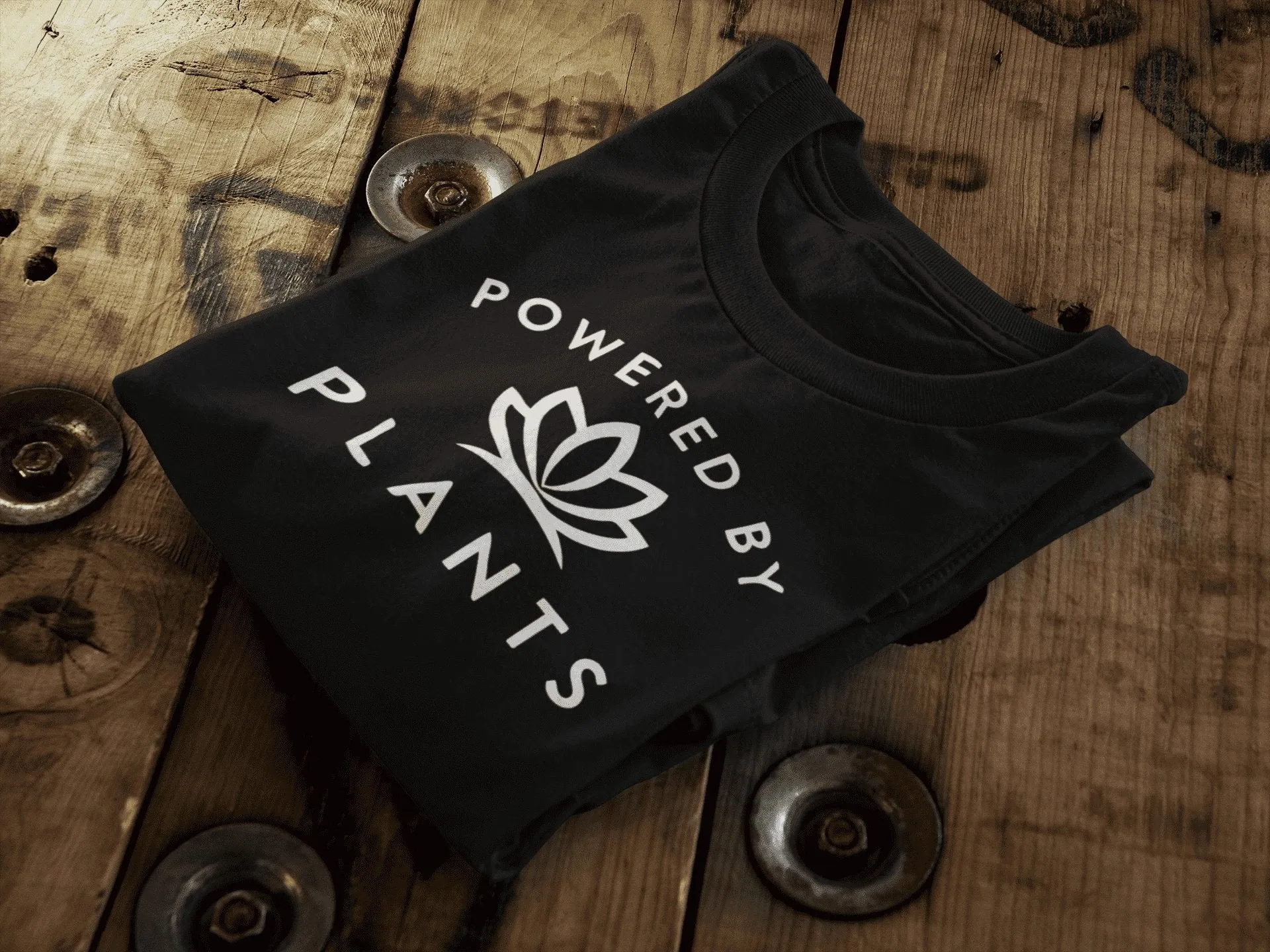 Powered by Plants || Organic Cotton || Unisex T-Shirt