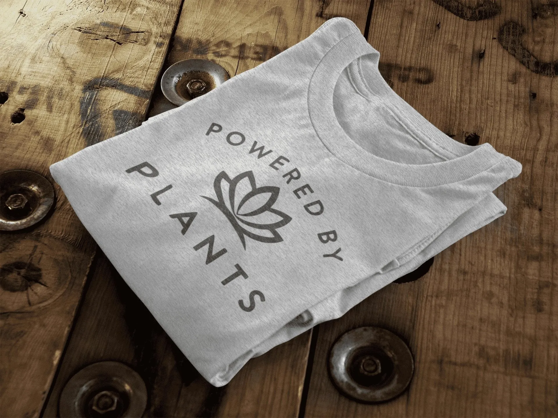 Powered by Plants || Organic Cotton || Unisex T-Shirt