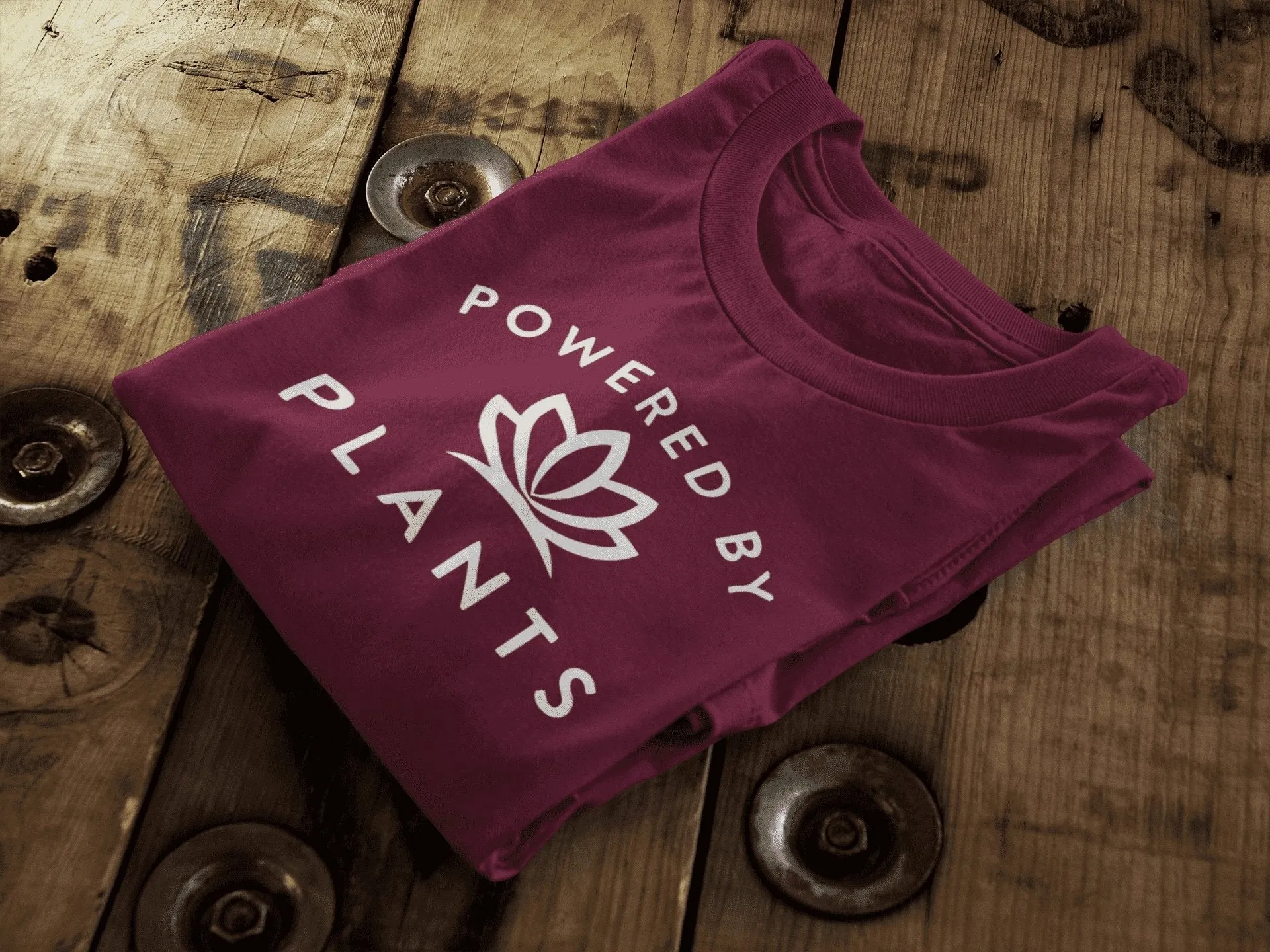 Powered by Plants || Organic Cotton || Unisex T-Shirt