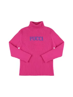 Pucci   Wool &amp; cashmere knit turtleneck 