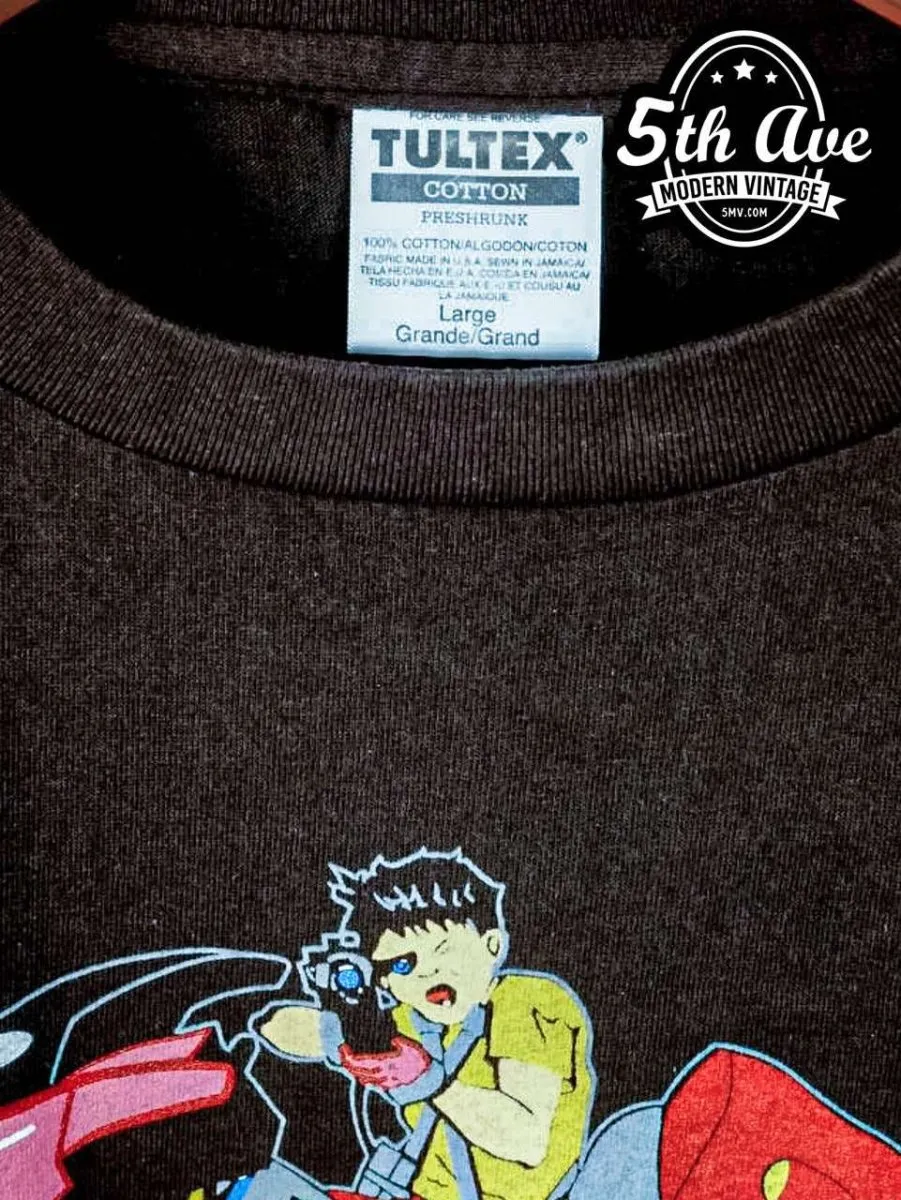 Revolutionary Ride: Akira Motorcycle & Capsule Single Stitched Crew Neck t shirt