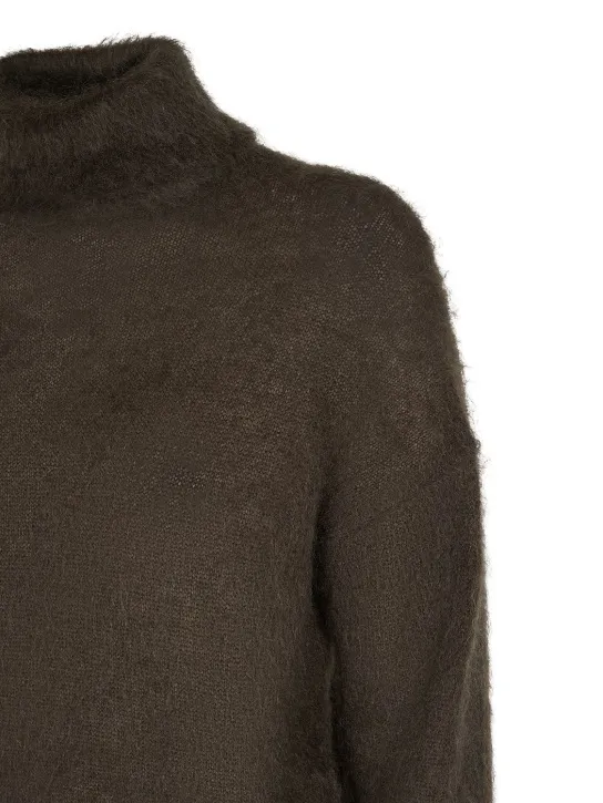 Saint Laurent   Mohair blend turtleneck sweater 