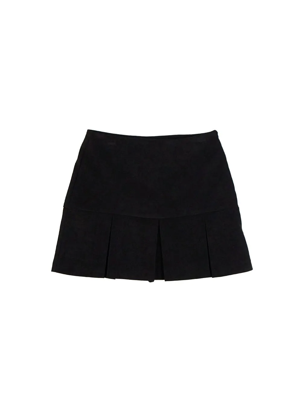 Soft Touch Pleated Mini Skirt IN427