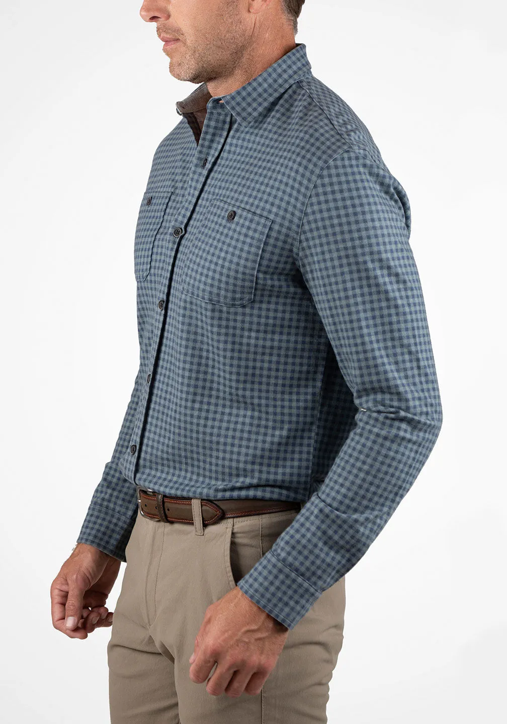 Softest Brushed Jersey Slim-Fit Work Shirt