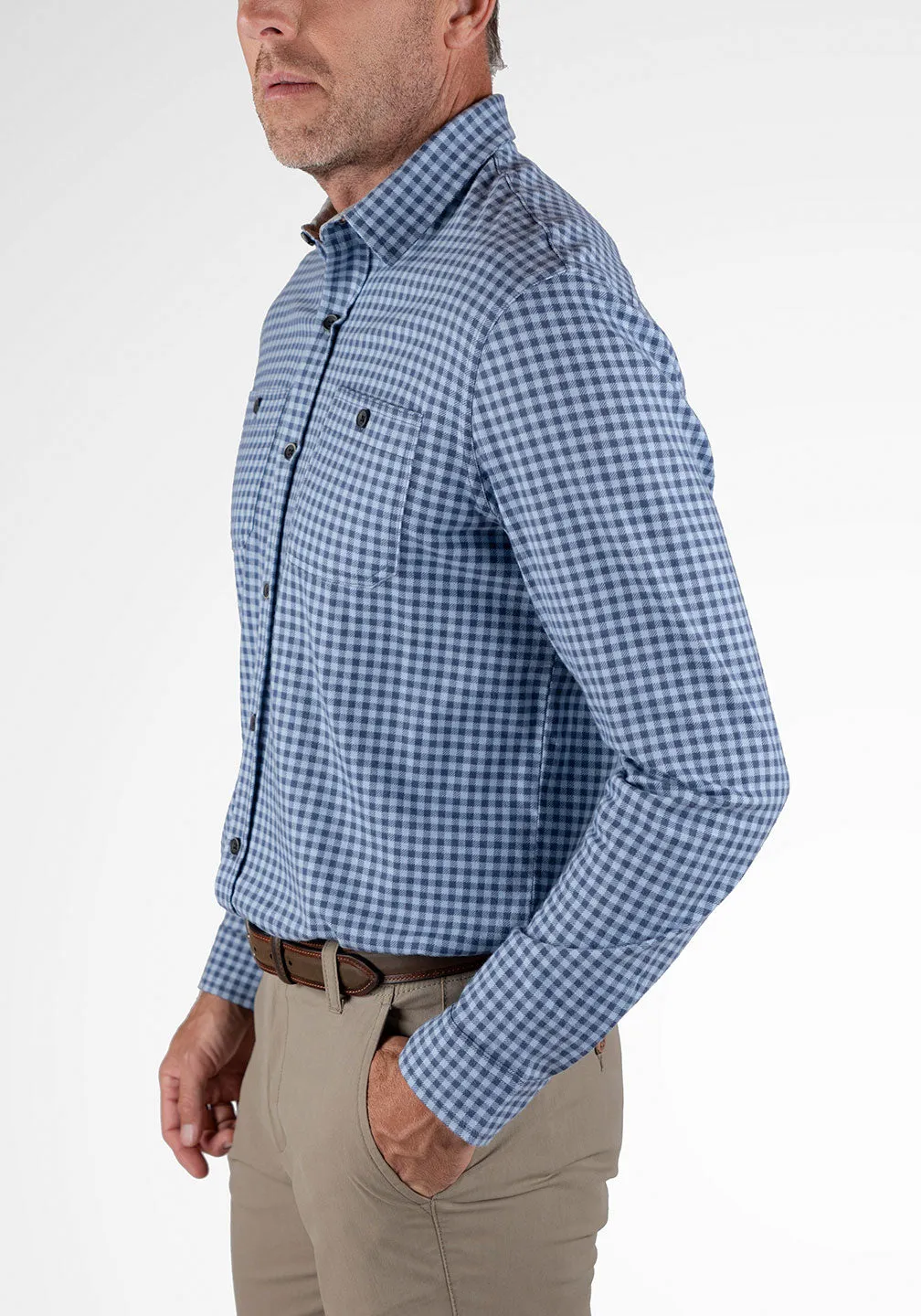 Softest Brushed Jersey Slim-Fit Work Shirt