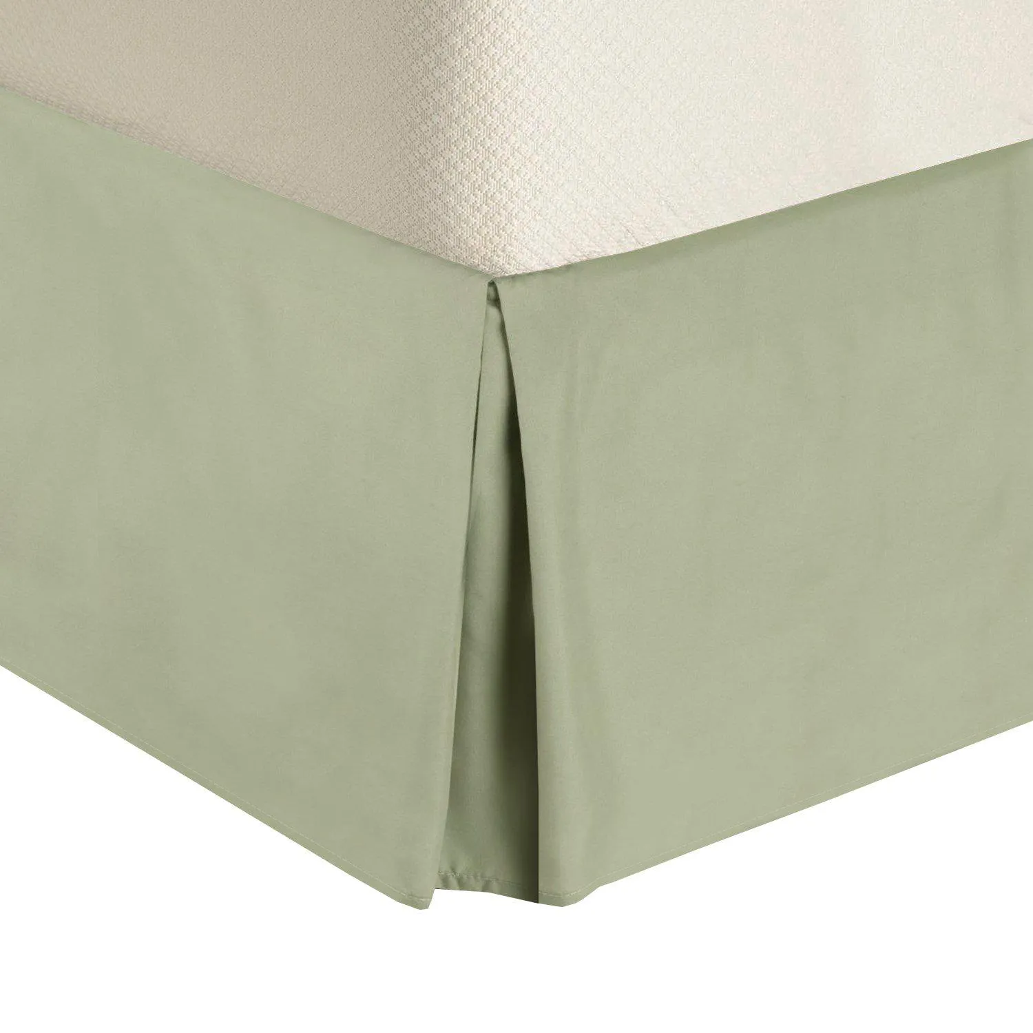 Split Corner 100% Cotton Solid 450 Thread Count Bed Skirts