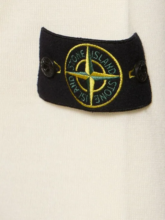 Stone Island   Virgin wool turtleneck sweater 