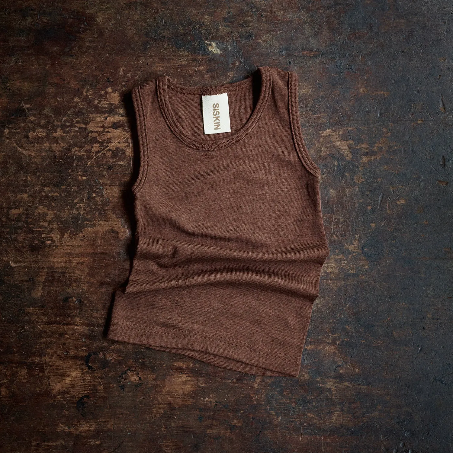 Swift Top - Merino Wool & Silk - Squirrel