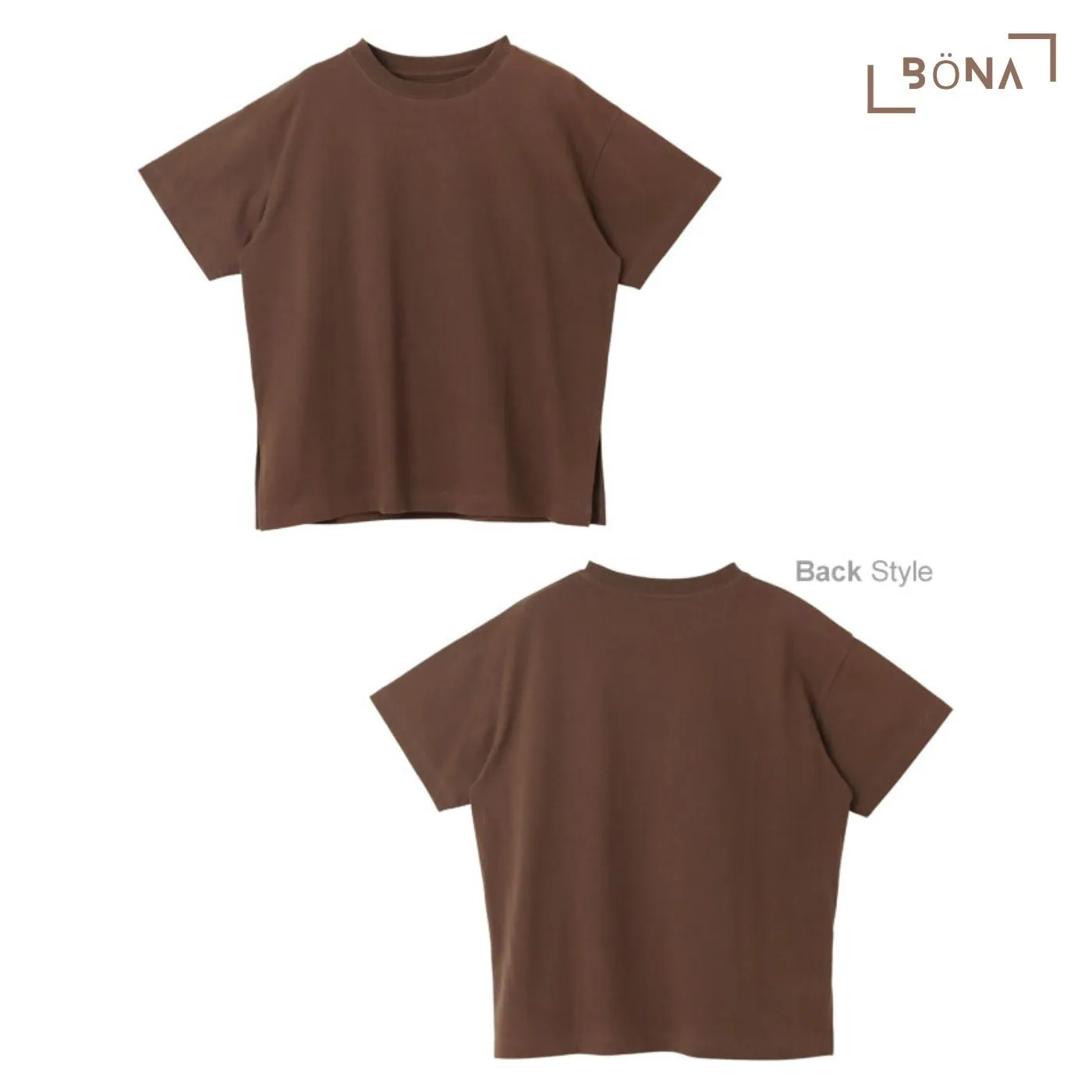 美國純棉方框純色T裇 USA Cotton Silhouette Box Short Sleeve T-shirt