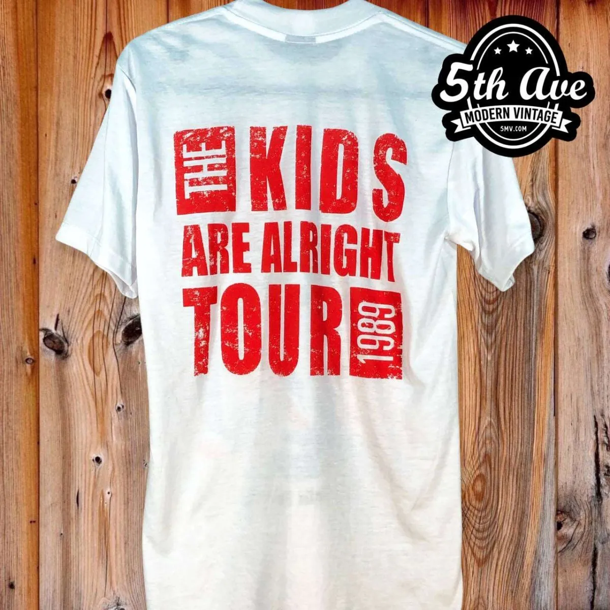 The Who 'The Kids Are Alright' t shirt: Celebrating a Classic Rock Anthem