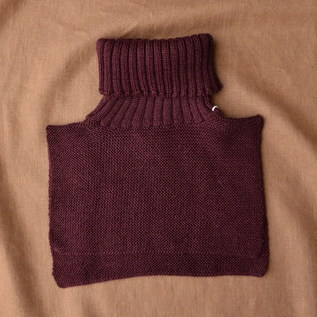 Turtle Neck & Chest Warmer in Baby Alpaca (4y-Adult) *Returning 2025