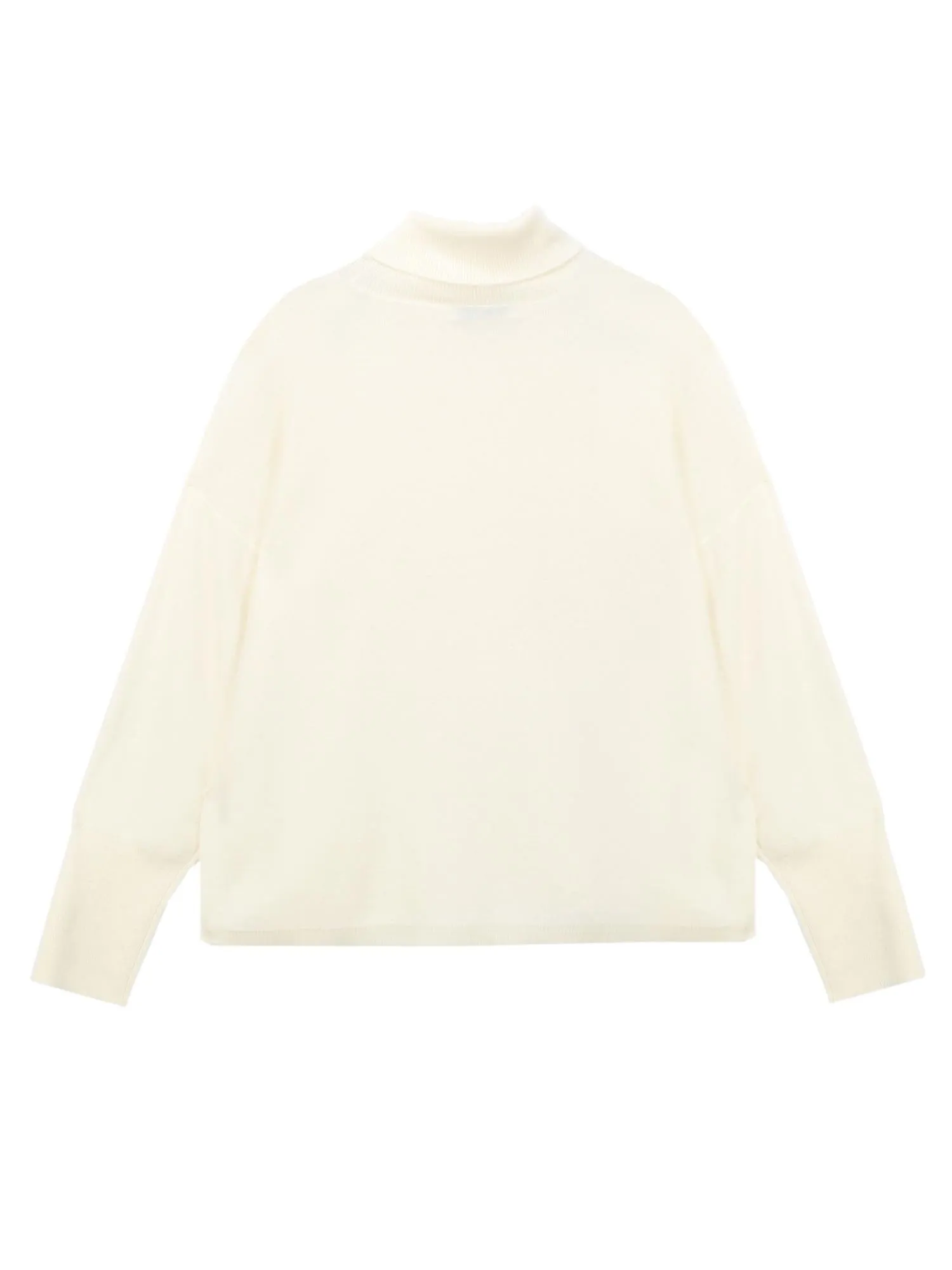 Turtleneck Loosefit Tunic_Ivory