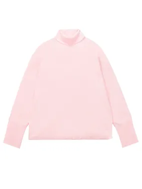 Turtleneck Loosefit Tunic_Pink