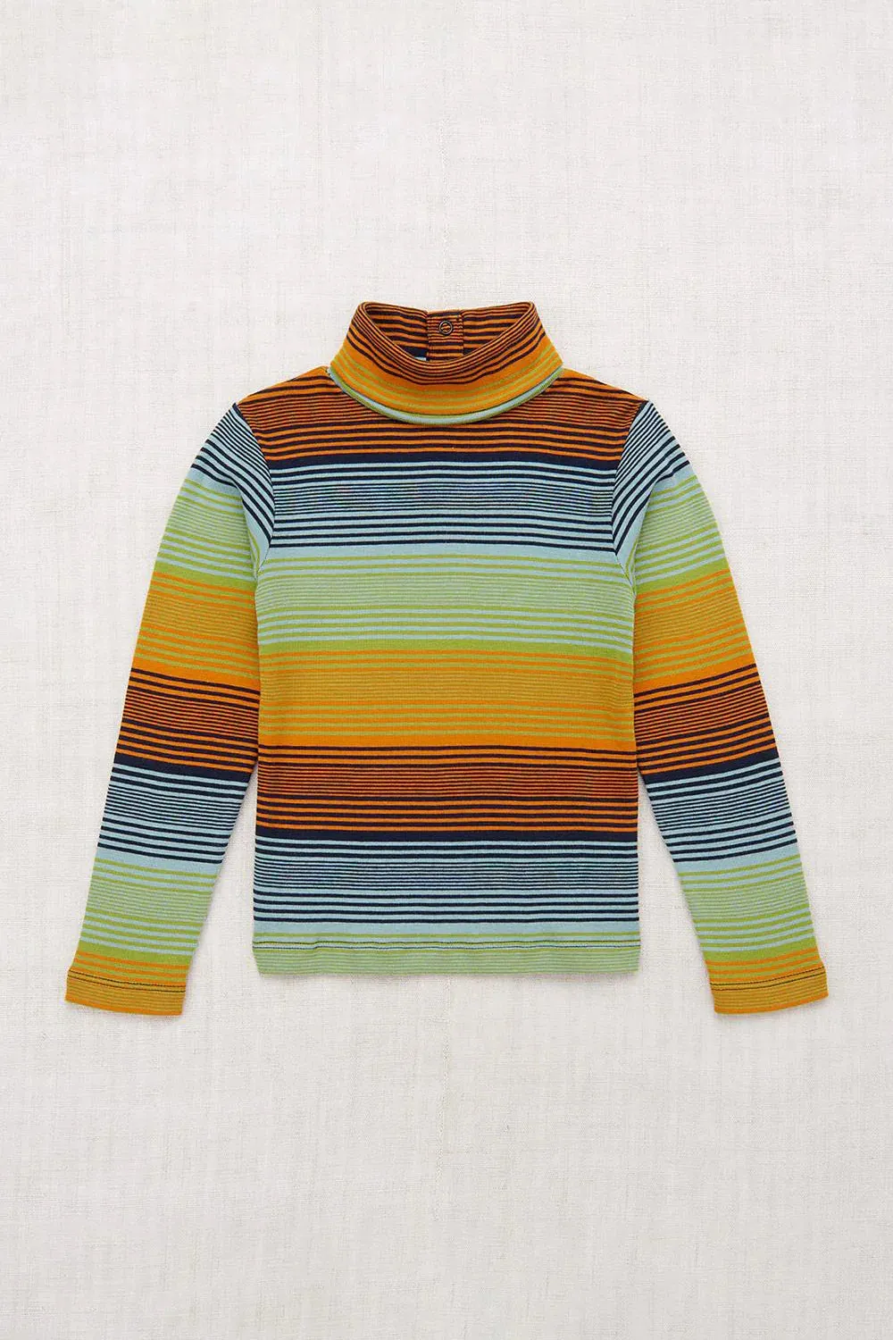 TURTLENECK-SUNSET STRIPE