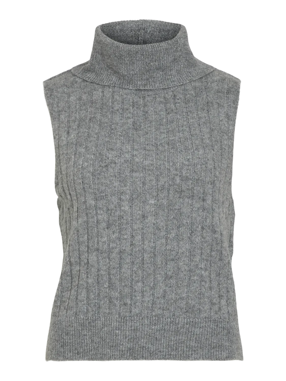 VIBELUNA Pullover - Medium Grey Melange