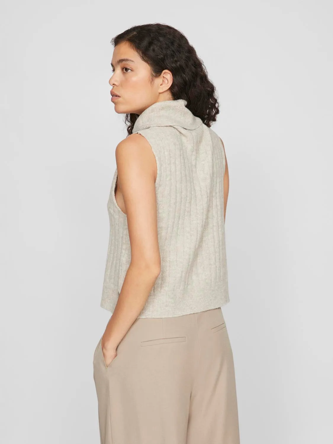 VIBELUNA Pullover - Natural Melange