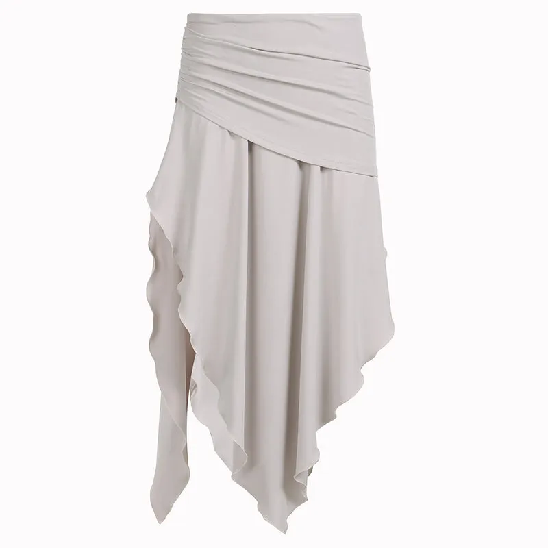 Viha Pleated Midi Skirt