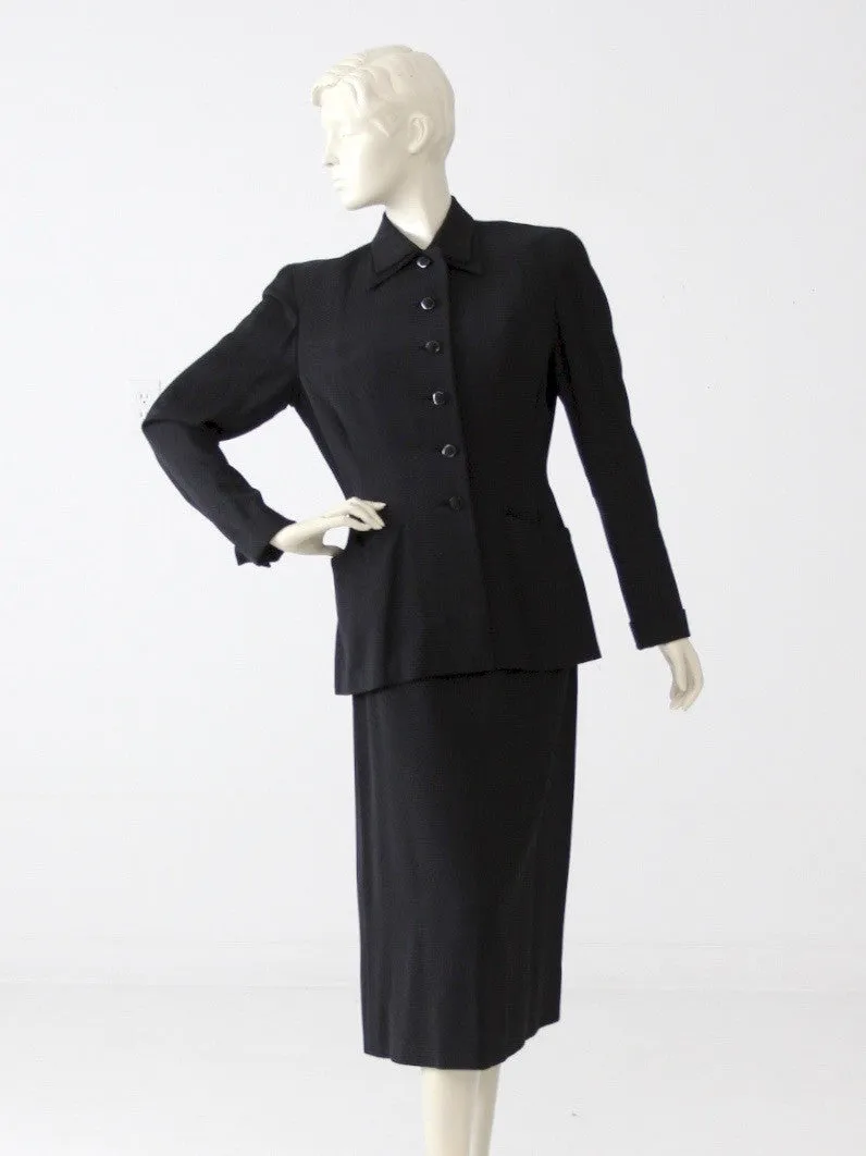 vintage 50s Bucci skirt suit