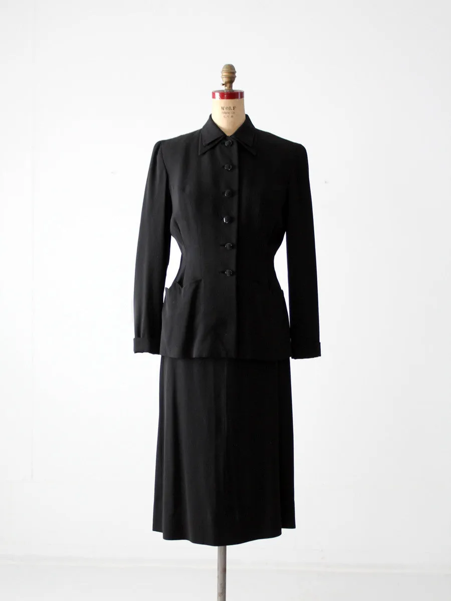 vintage 50s Bucci skirt suit