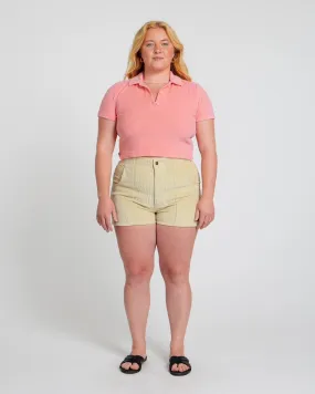 Women's Terry Polo (Watermelon)